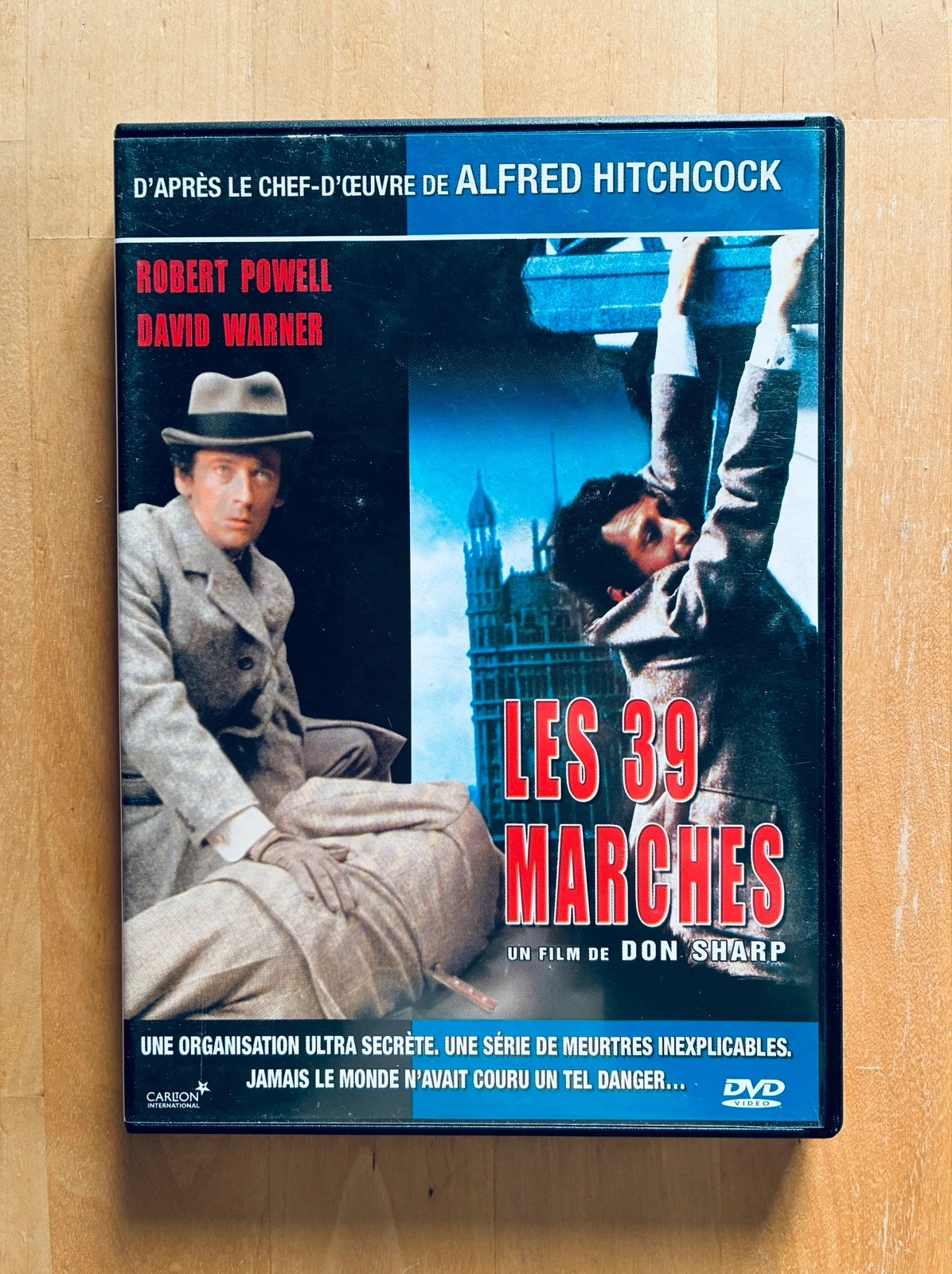DVD Les 39 marches remake 1978.